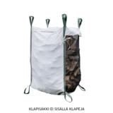 Suursäkki 1,5m³ umpipohjalla ja suojaläpällä