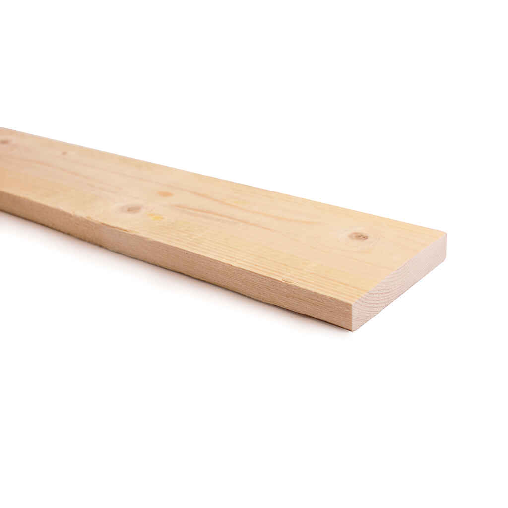 OIVA Kuusi 22x125x3900 Täyssärmäinen sahatavara