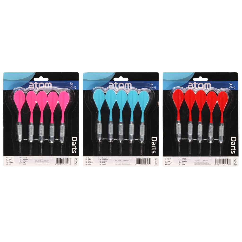 Tikat 5 kpl 24 g värilajitelma