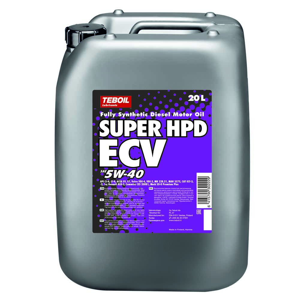 Teboil Super HPD ECV 5W-40 20 l