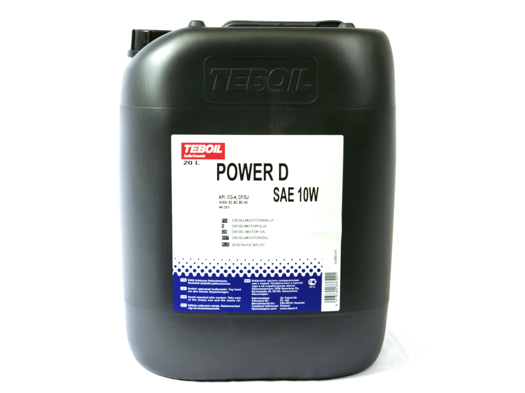 Teboil Power D 10W 20 l | Öljyt | Voiteluaineet | hankkija.fi