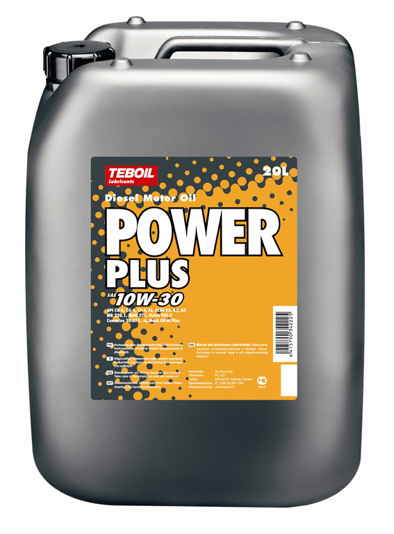 Teboil Power Plus 10w-30 20 L