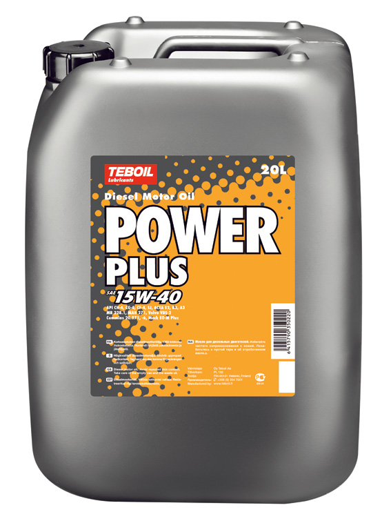 Teboil Power Plus 15W-40 20 l