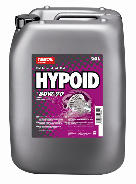 Teboil Hypoid 80W-90 20 l