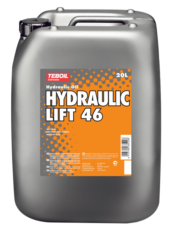 Teboil Hydraulic Lift 46 20 L