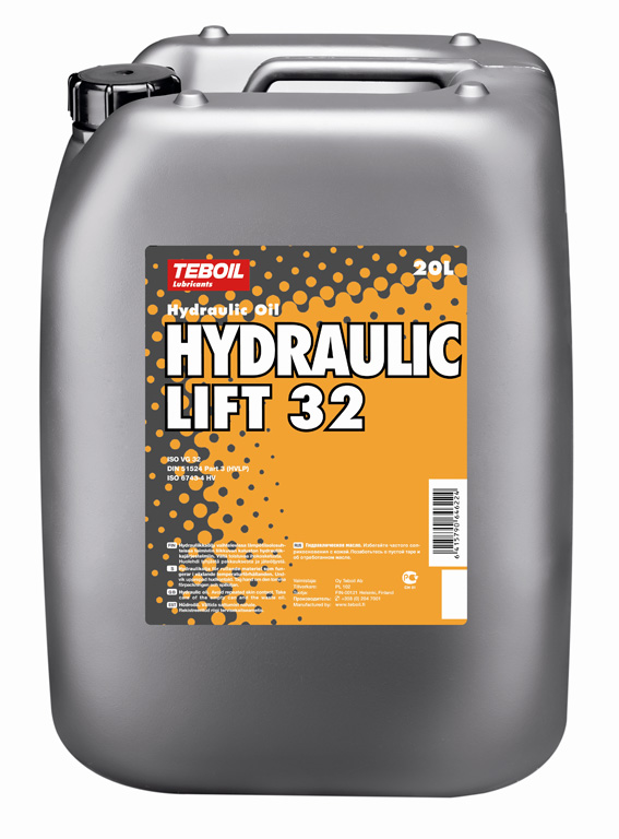 Teboil Hydraulic Lift 32 20 L
