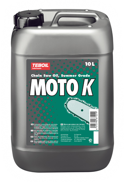 Teboil teräketjuöljy kesä 10 ltr