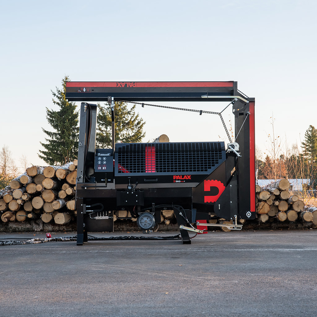 Palax D360 Ergo, traktorikäyttöinen + sähkömoottori