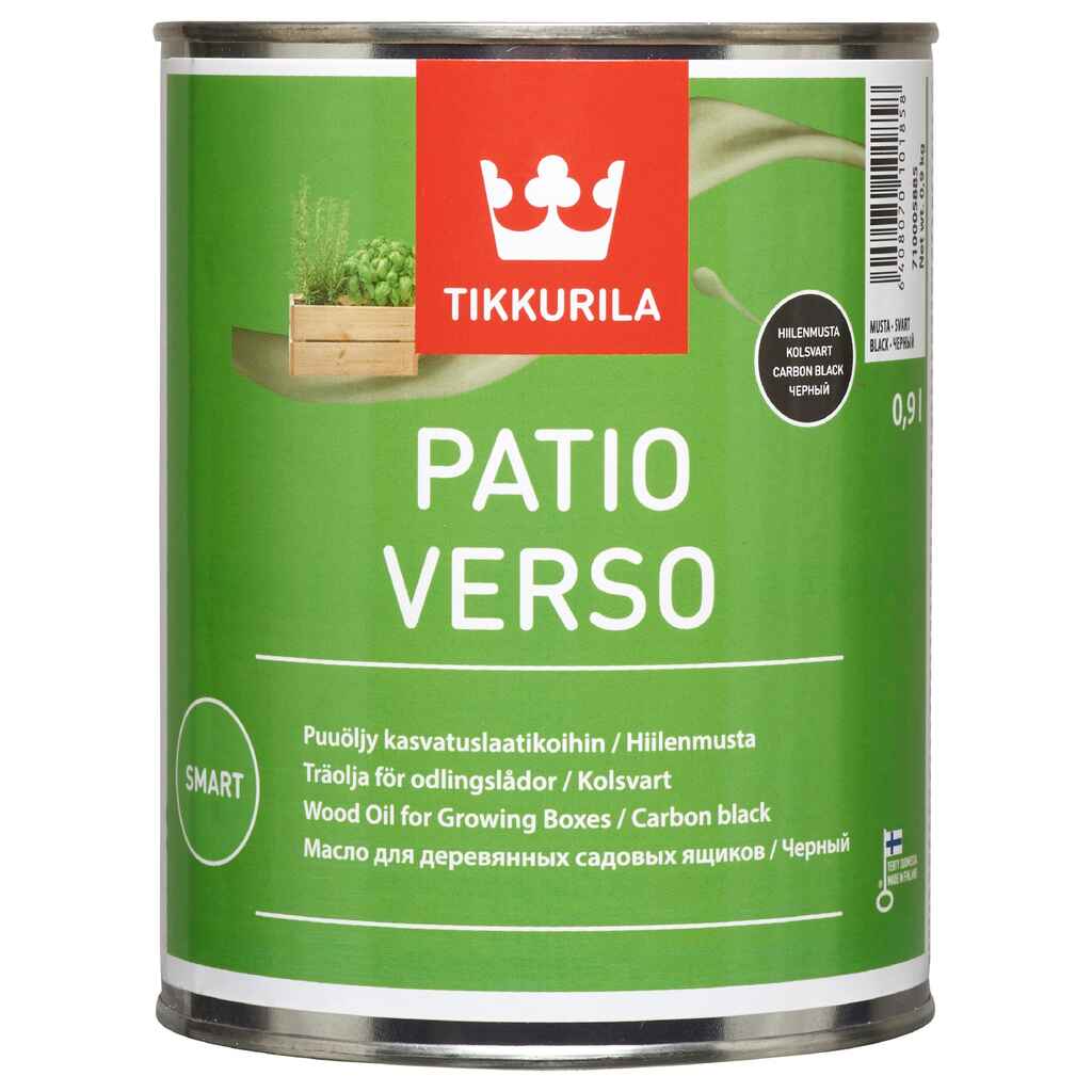 Puuöljy Patio Verso hiilenmusta