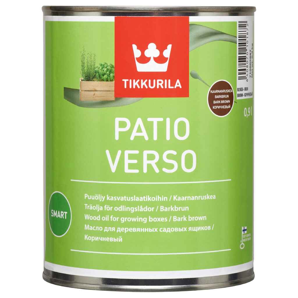 Puuöljy Patio Verso kaarnanruskea