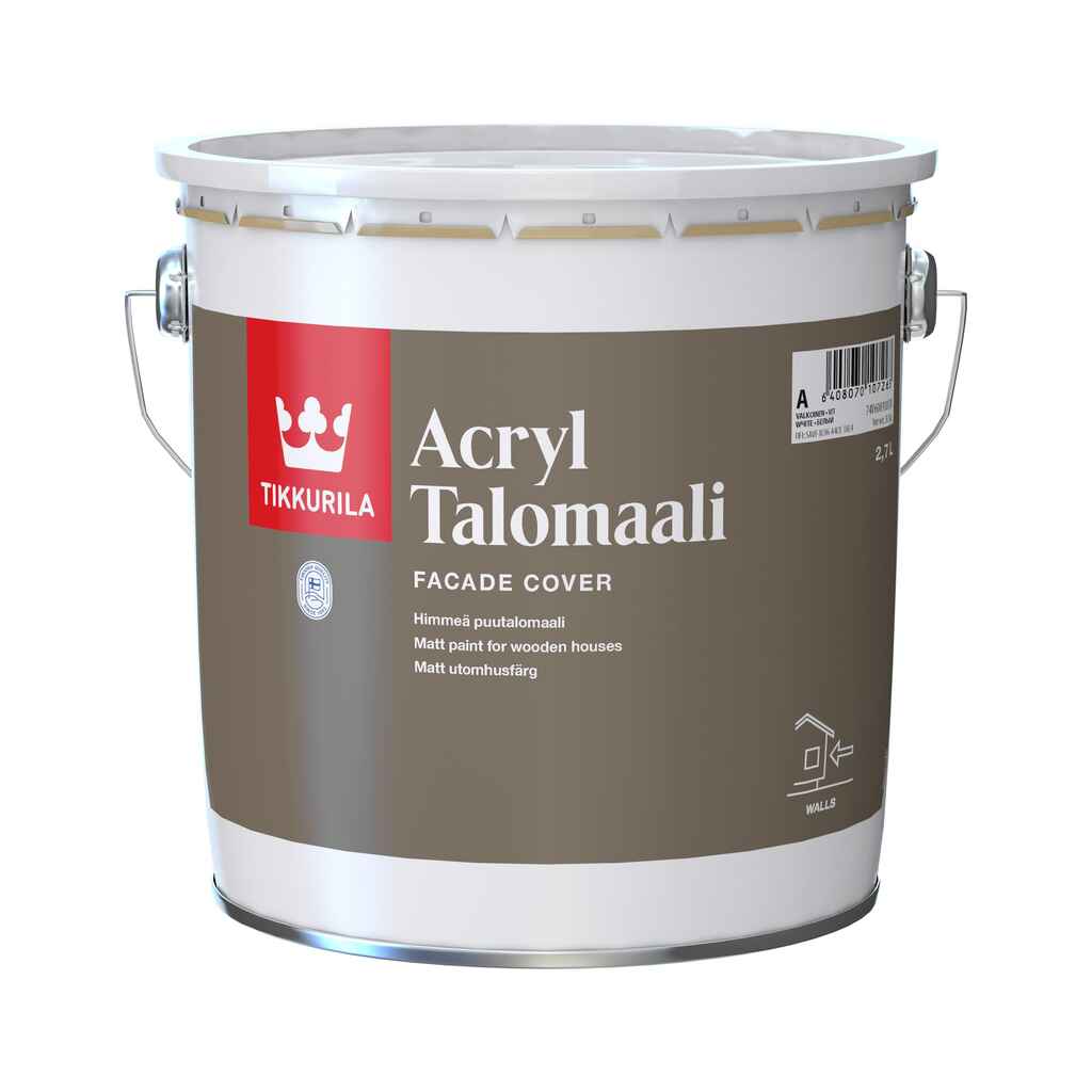 Acryl Talomaali A 2,7 l