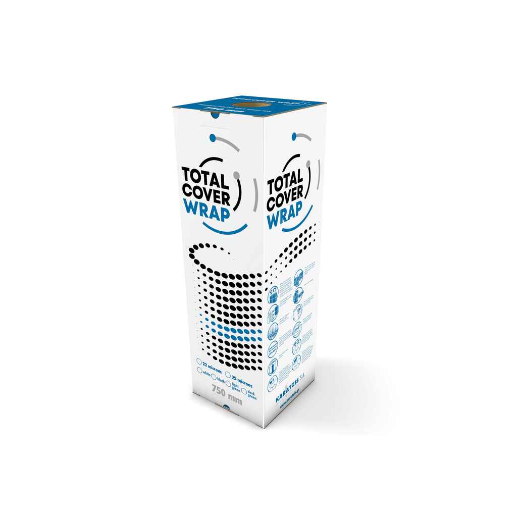 Käärintäkalvo Total Cover 1500m 25µm valkoinen