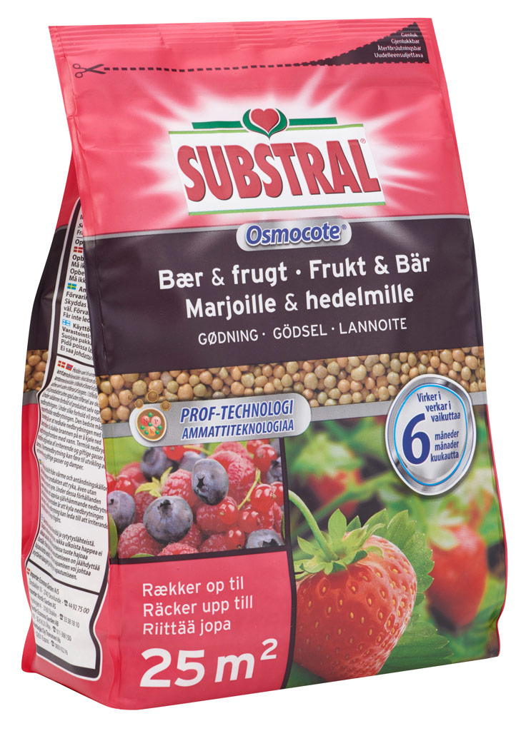 Substral Osmocote marjoille ja hedelmille 800 g
