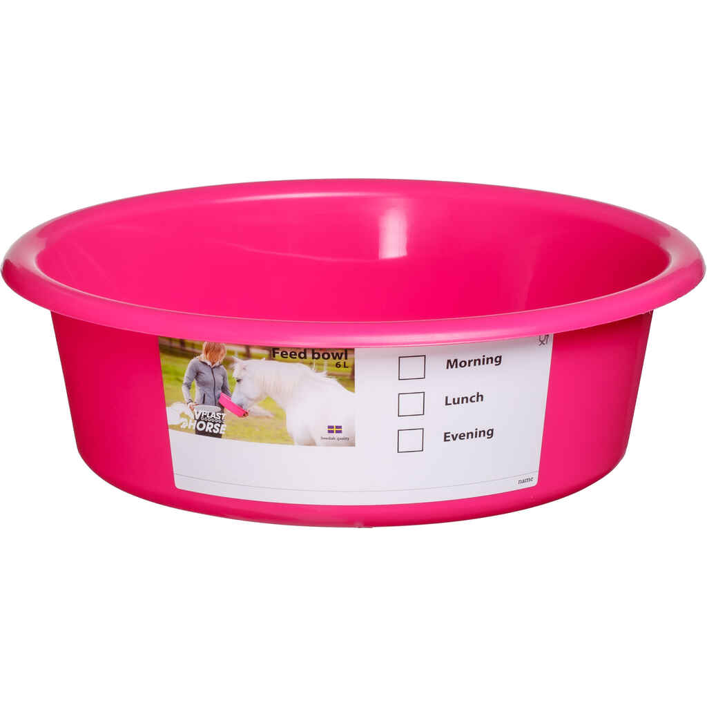 Ruokintavati V-Plast 6 L, pinkki