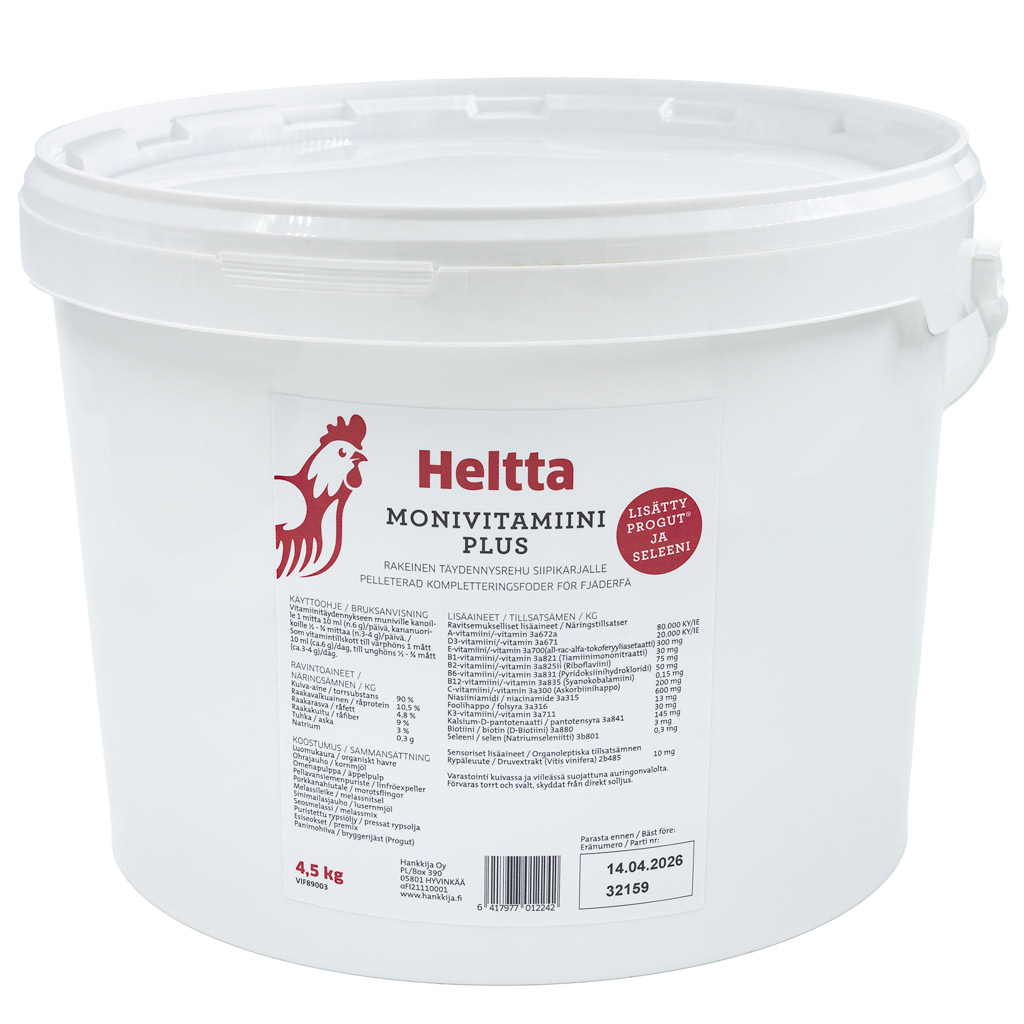 Heltta Monivitamiini Plus 4,5kg