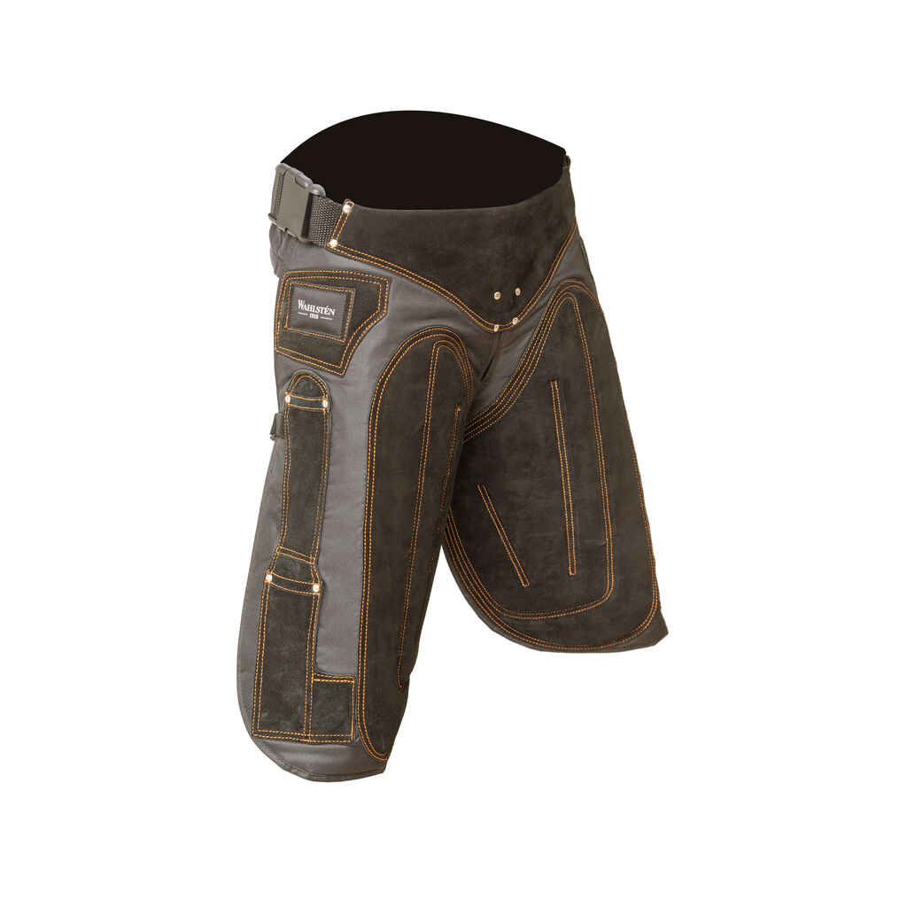 Kengitysessu Wahlstén nahkaa/kangasta