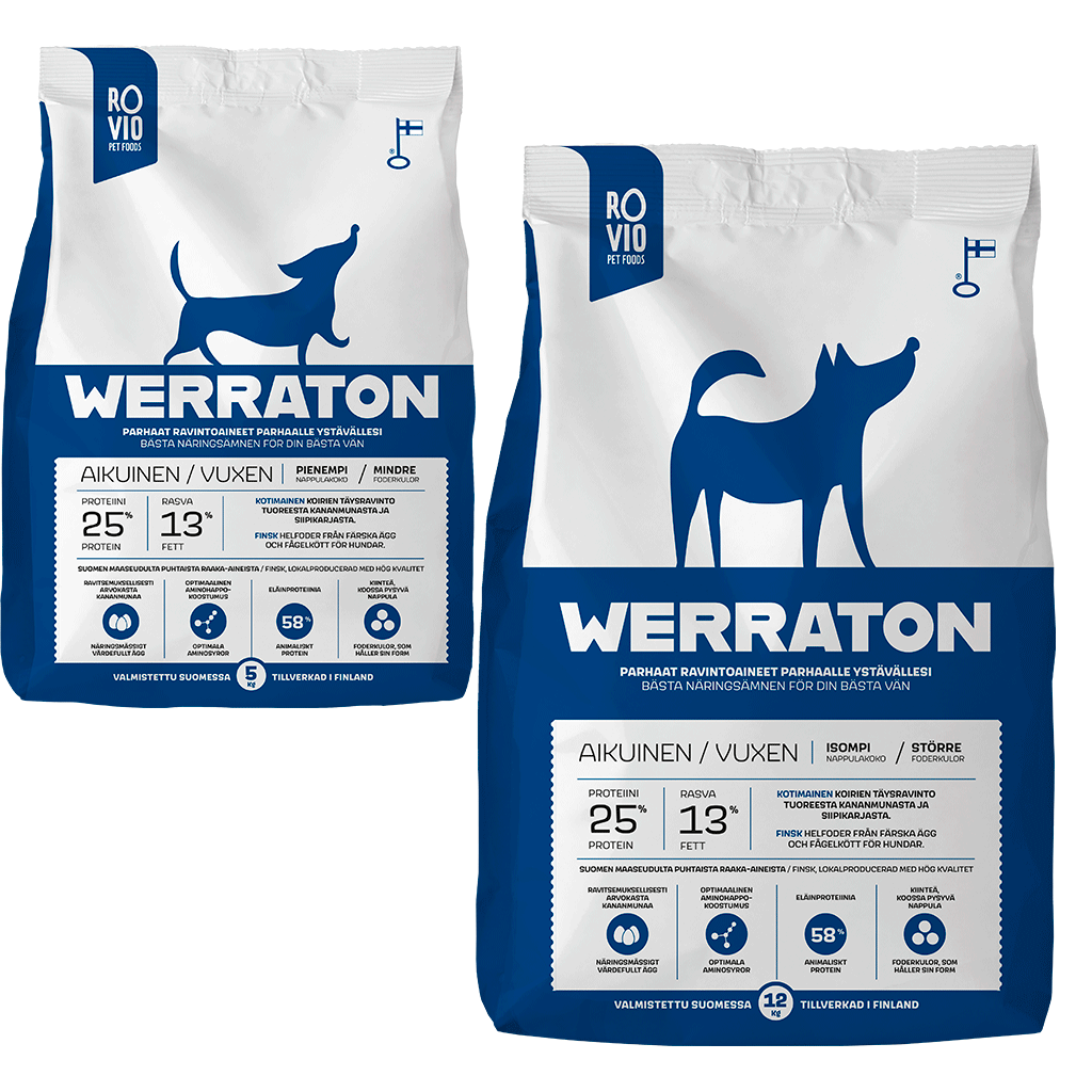 Werraton Aikuinen 12 kg + 5 kg