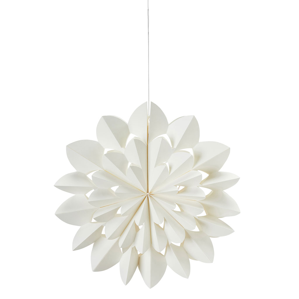 Lumikukka valolla