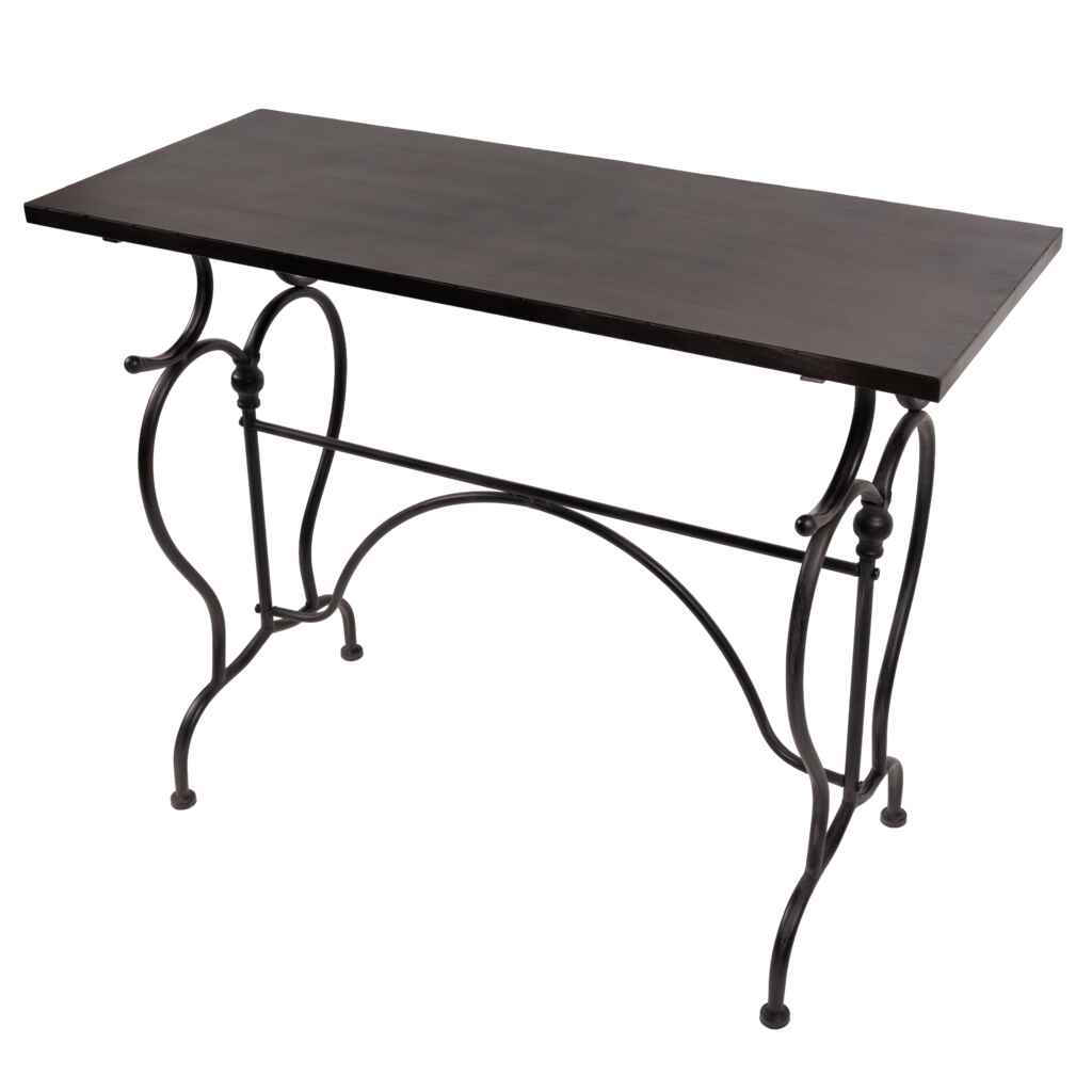 Metallinen puutarhan pöytä