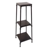 Puutarhan hyllykkö 37x37x104 cm