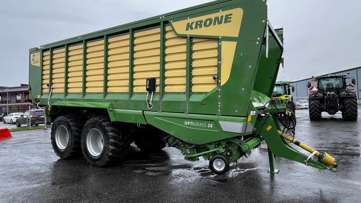 Krone Zx 470 Gl Optigrass