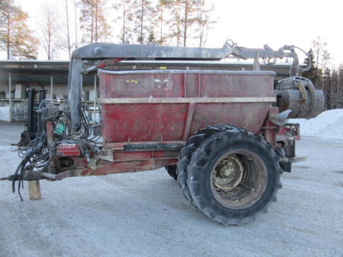 Muut Koneet Ja Laitteet Kalkkivaunu Kuormaajalla