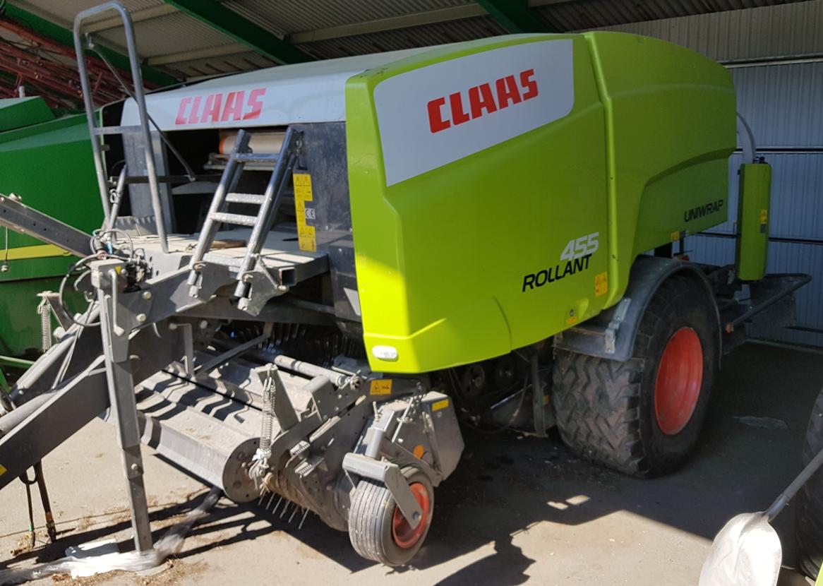 Claas 455 Uniwrap