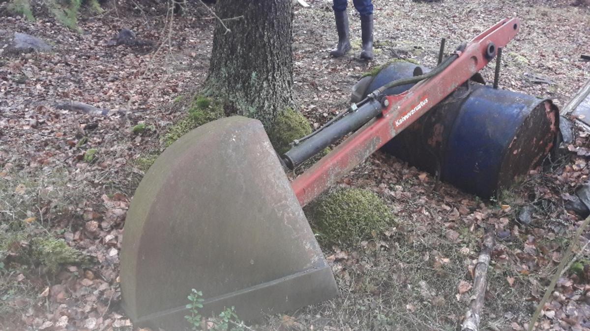 Metsäkonevarusteet Kaivuvarustus+ojakauha