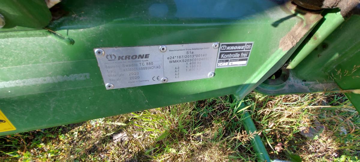 Krone Ks880tc Mek. Karhotin