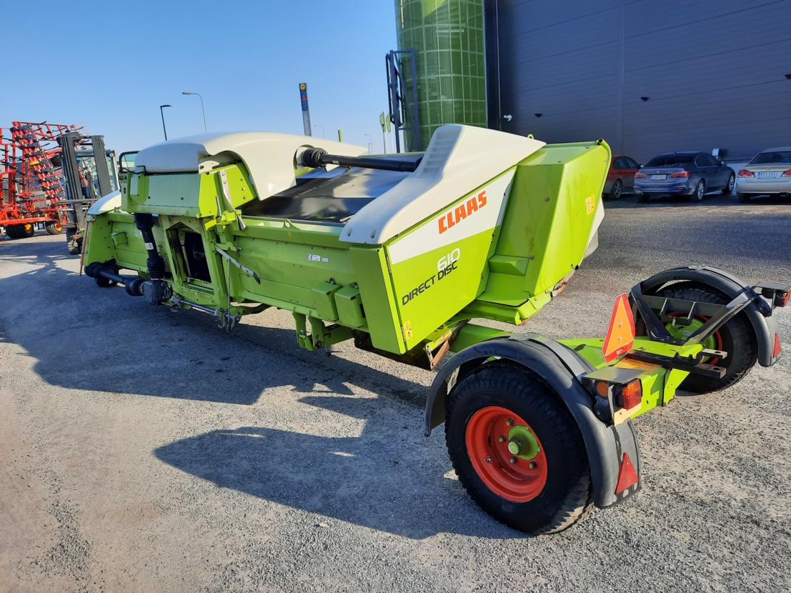 Ajosilppurit Claas 610