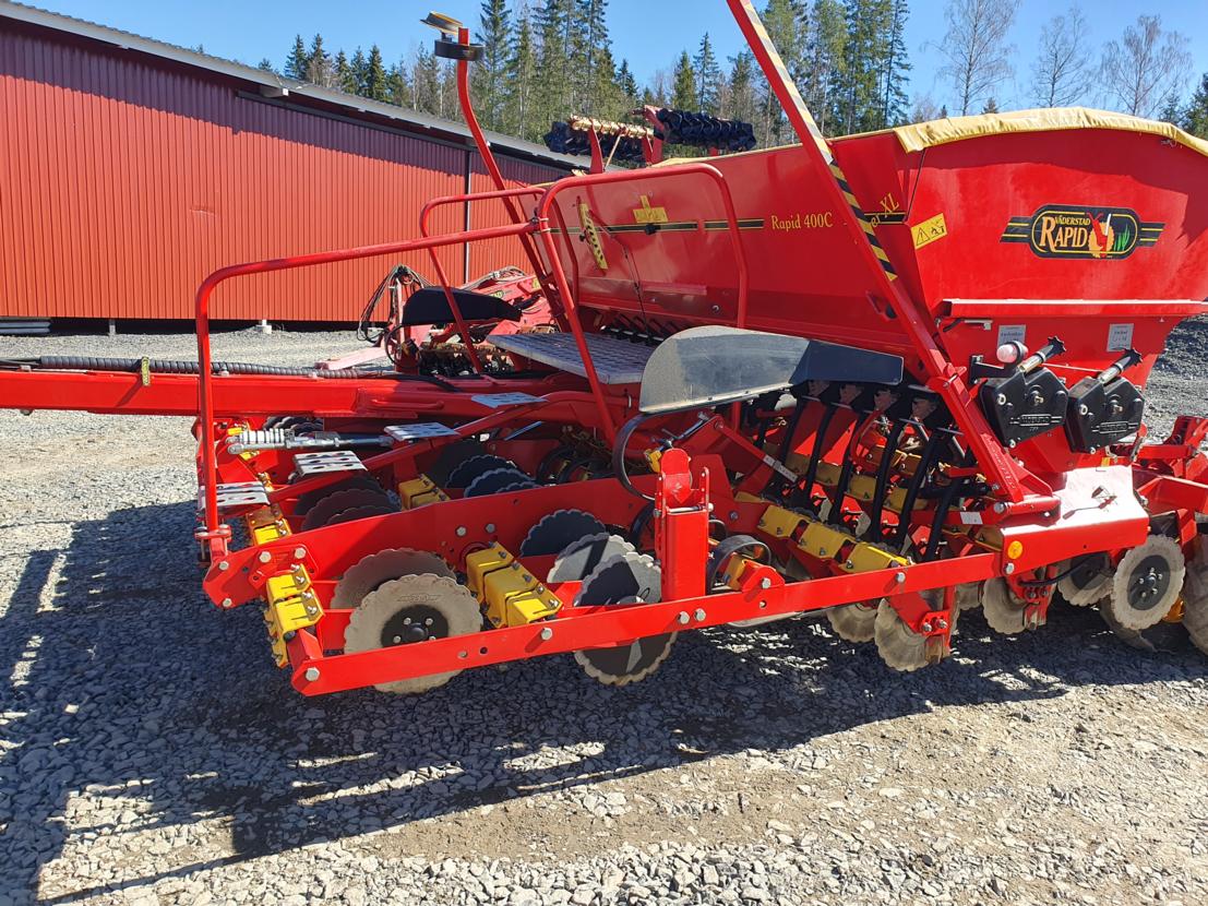 Väderstad Rapid 400c+disc+pakekkeri