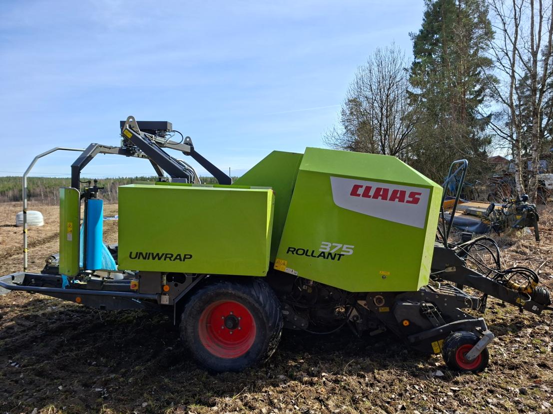 Claas Rollant 375 Uniwrap