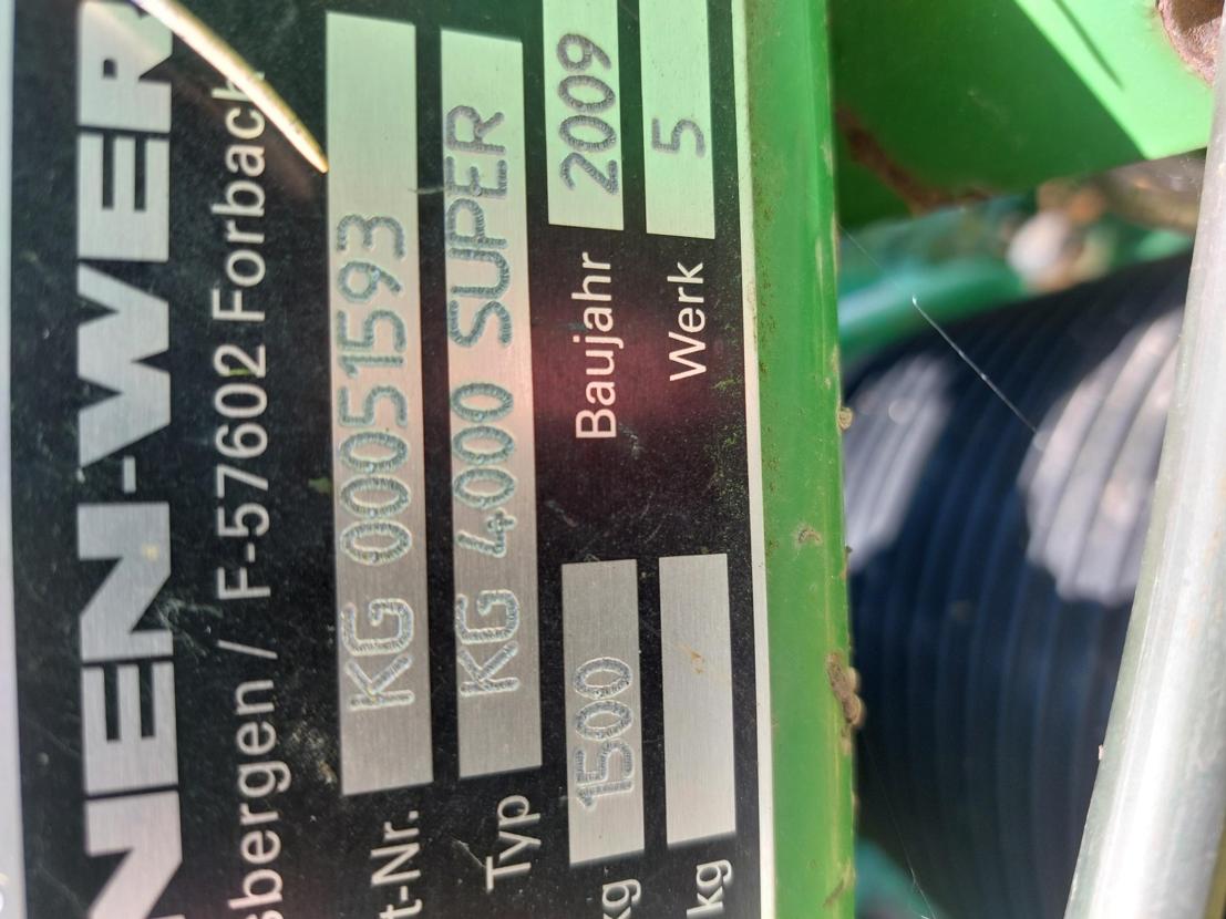 Amazone Kg4000 Super