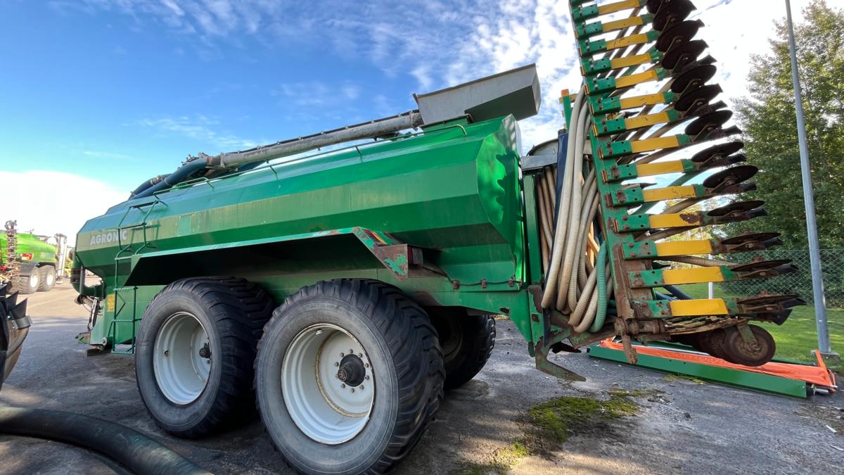 Agronic 20m3 Pumppuk.+8m Kiekkom.