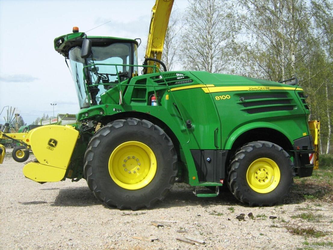 Ajosilppurit John Deere 8100