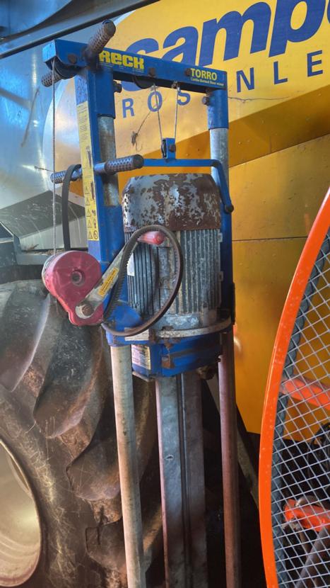 Lannankäsittelylaitteet Reck 7,5kw Lietekuiluseko