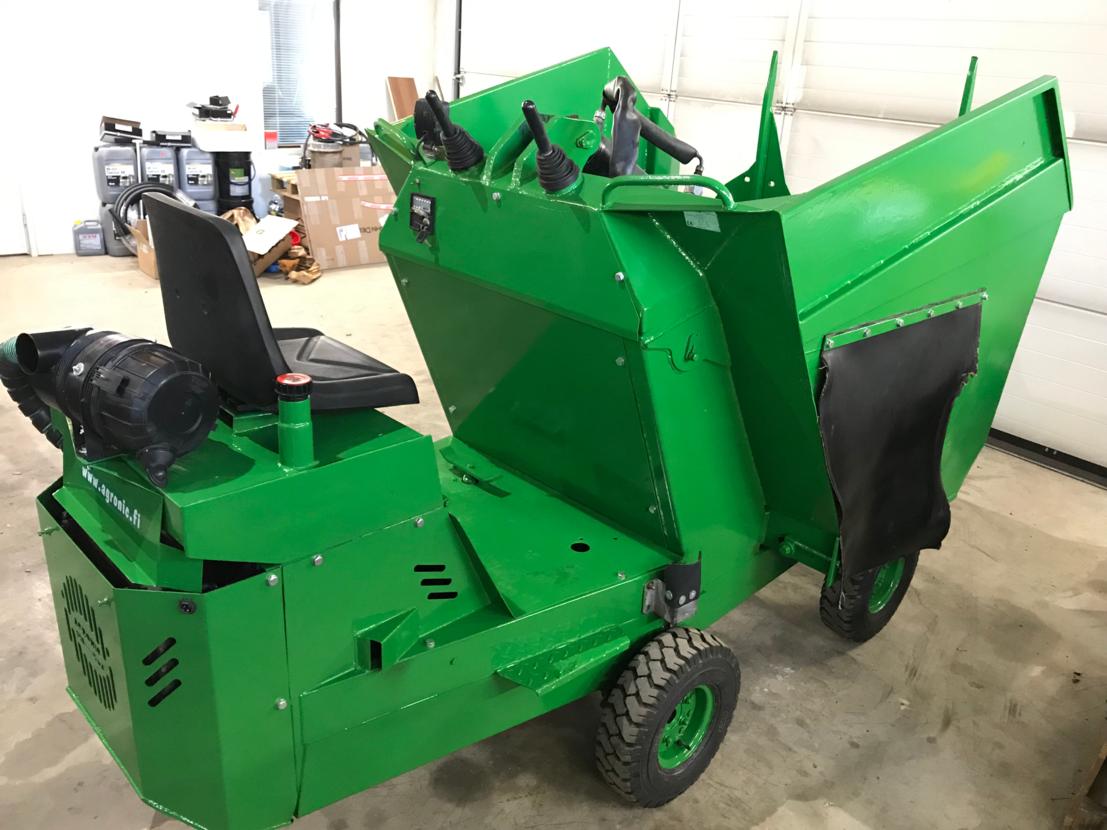 Rehunkäsittely Agronic 140 4wd