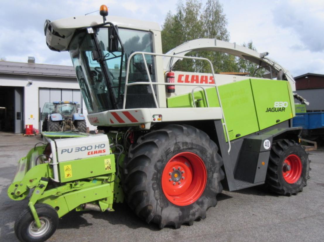 Ajosilppurit Claas Jaguar 830