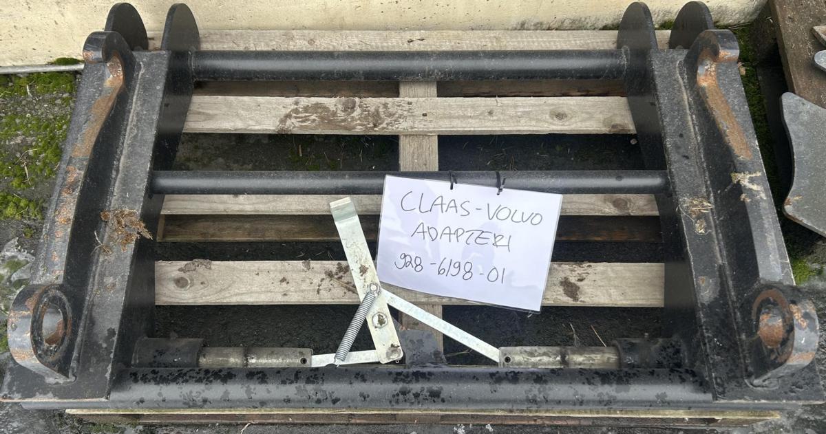 Traktorivarusteet Claas-volvo Adapteri