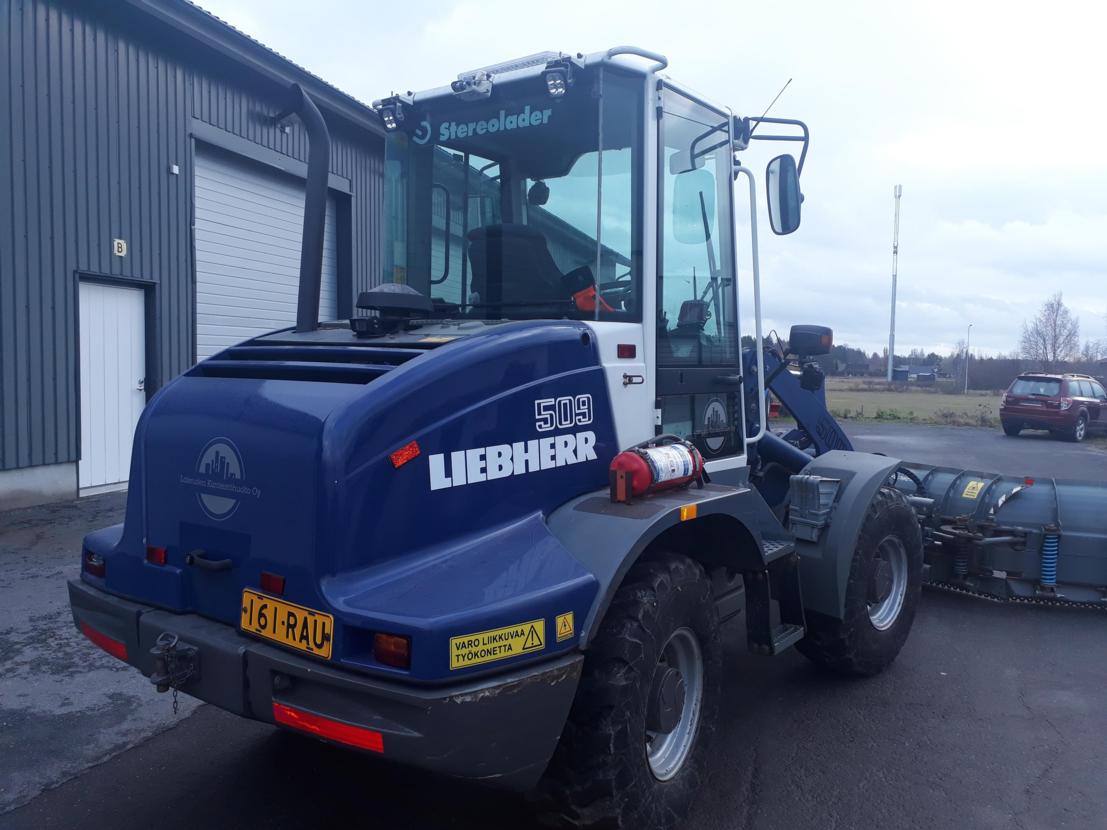 Kuormaus Ja Kaivuulaitt. Liebherr 509 Pyöräkuorm.