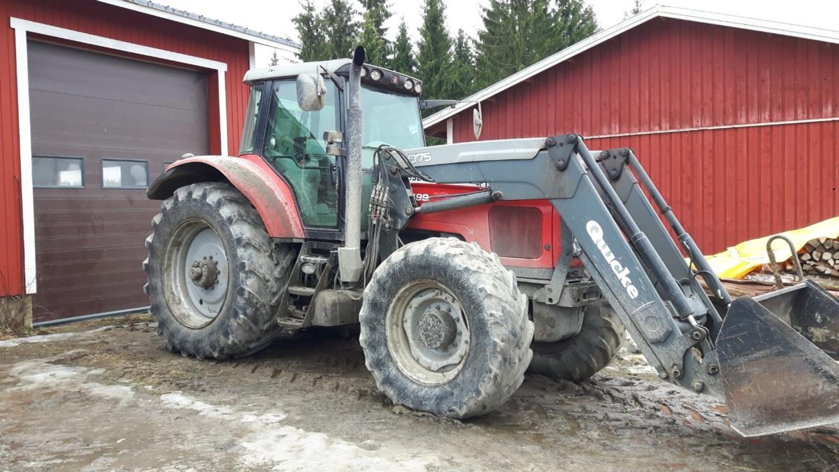 Massey-ferguson 6499 Dyna 6 + Quicke 75