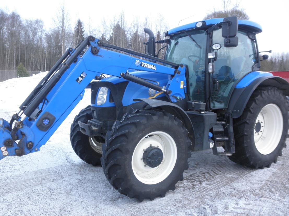 New Holland T6.165ec+trima 4+