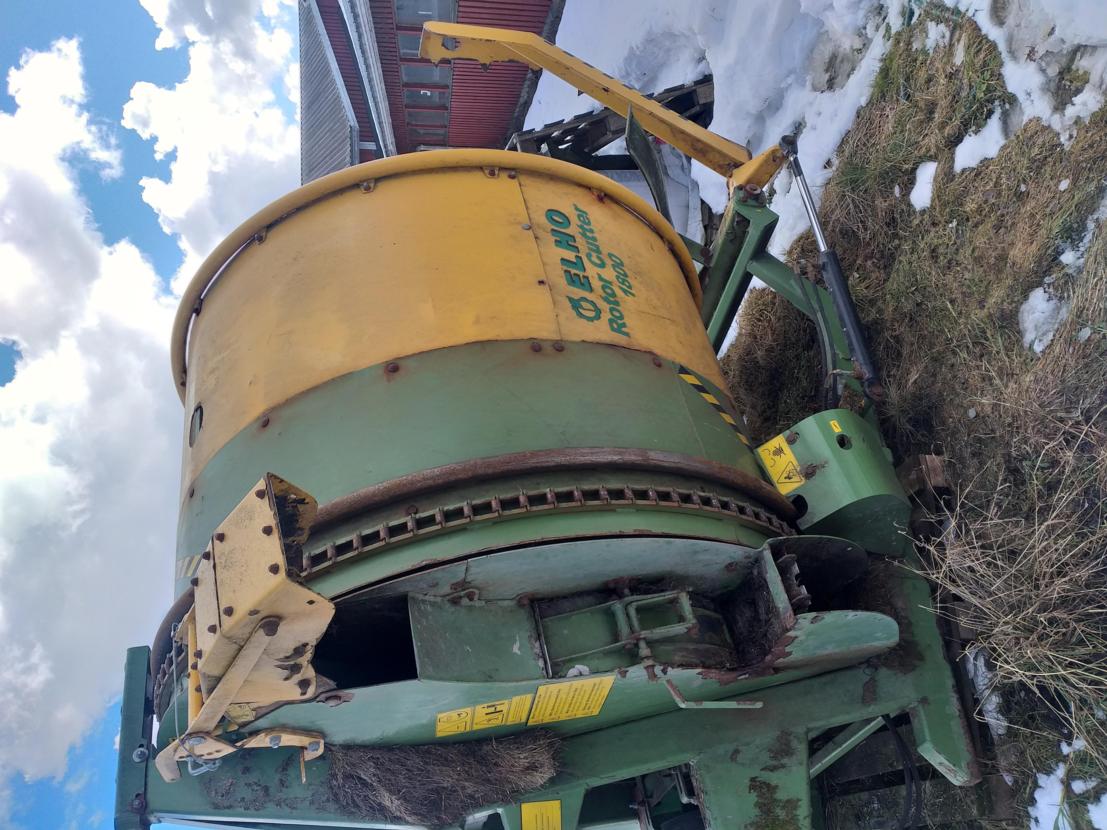 Rehunkäsittely Elho 1800 Rotocutter