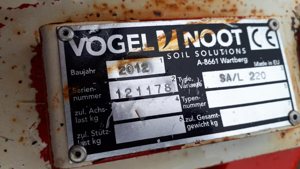 Piennarmurskaimet Vogel Noot Sa/l220