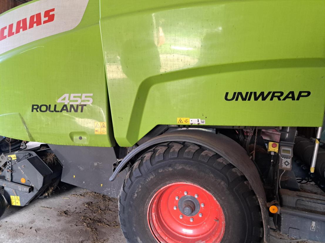 Claas Rollant 455 Rcu Uniwrap