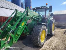 JOHN DEERE 6155R +JD643 EK