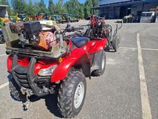 HONDA TRX420FBMP+ATV FOREST 350