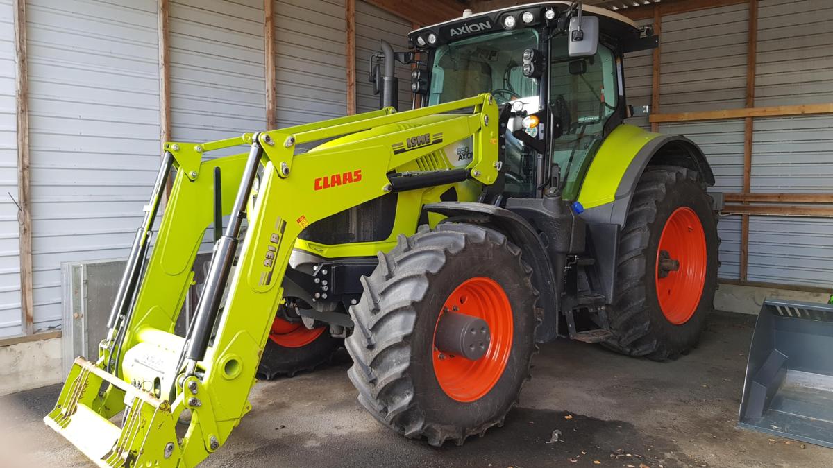 Claas Axion 850 Hexashift